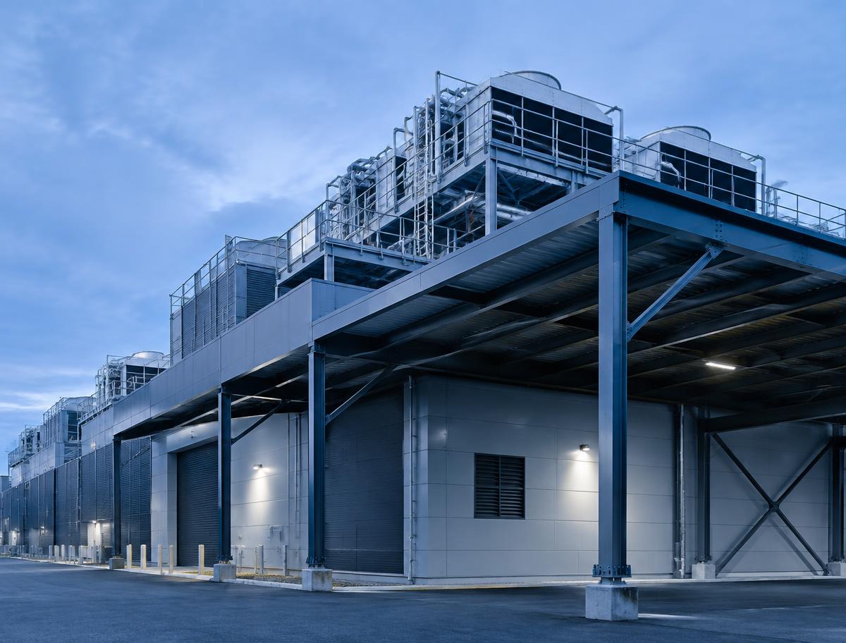 Data Centers structural steel project